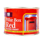 Pillar Box Red Paint Tin 180ml Tin Paint